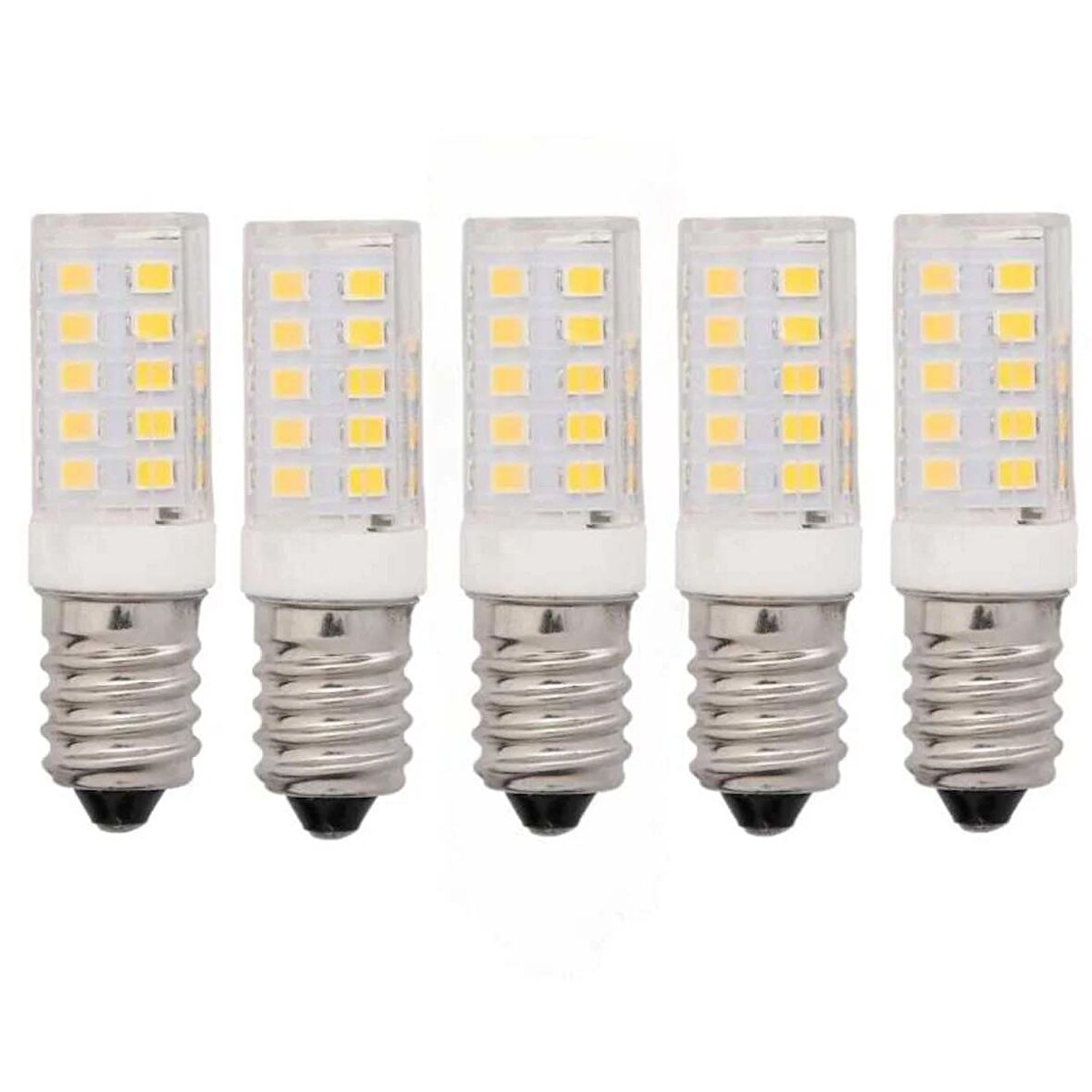 Clan Led 3w Kapsül Ampul Günışığı ( 5 Adet) E14 Duylu Led Ampul Avize Ampulü 220v Ampul