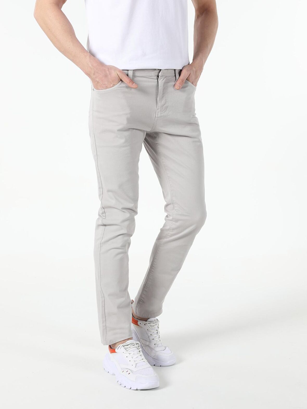 Straight Fit Düşük Bel Erkek Pantolon