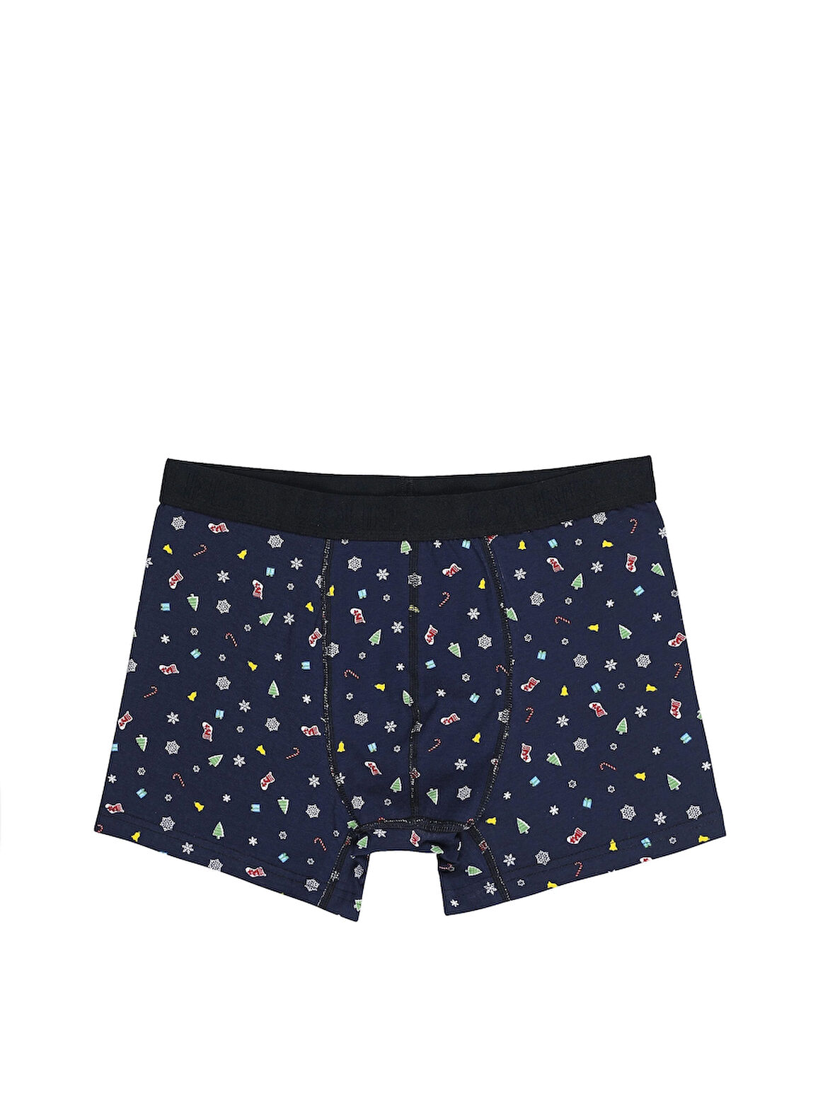 Modern Fit Baskılı Erkek Çok Renkli Boxer