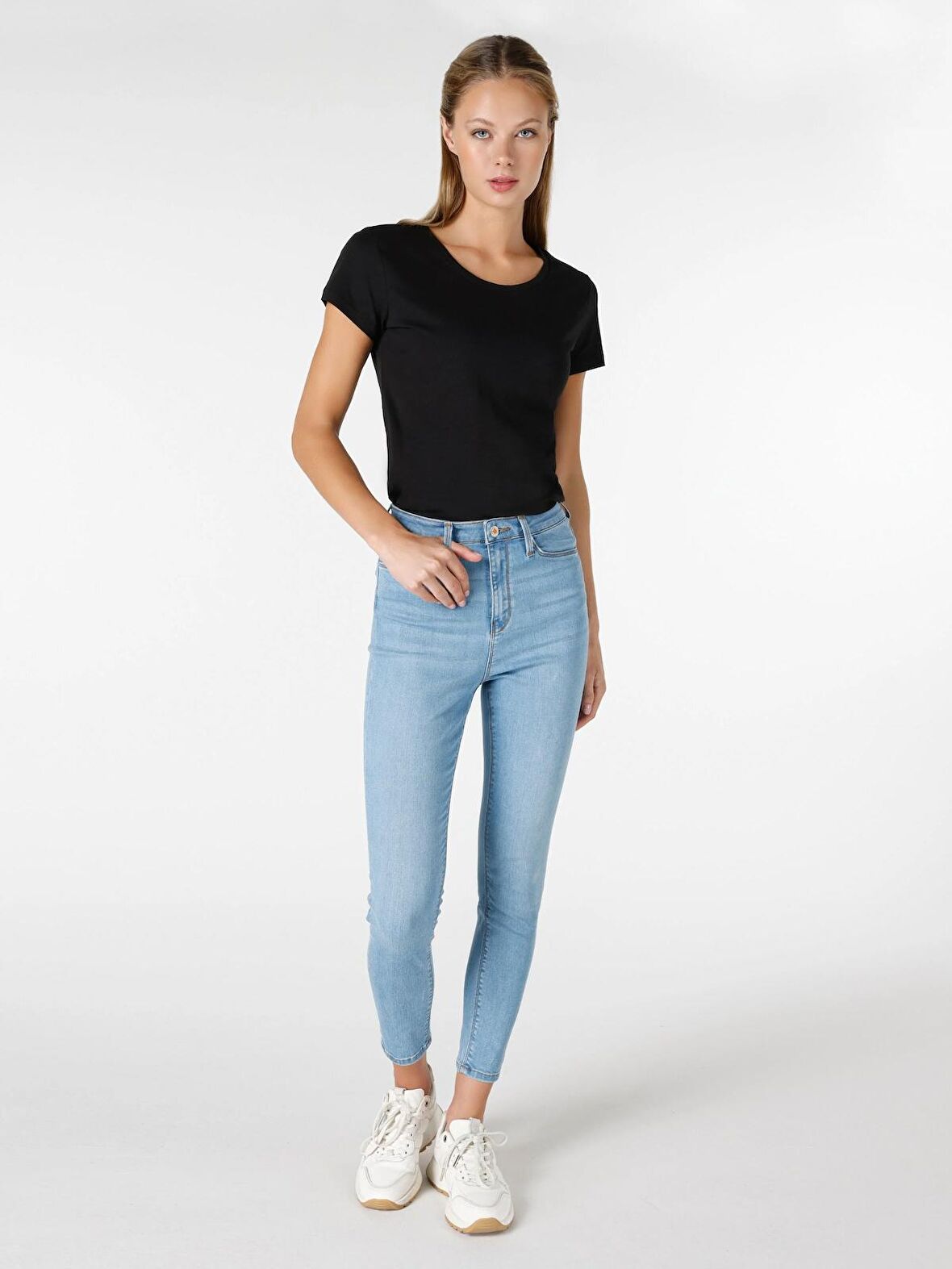 760 Diana Super Slim Fit Yüksek Bel Dar Paça Jean Kadın Pantolon Cl1064312