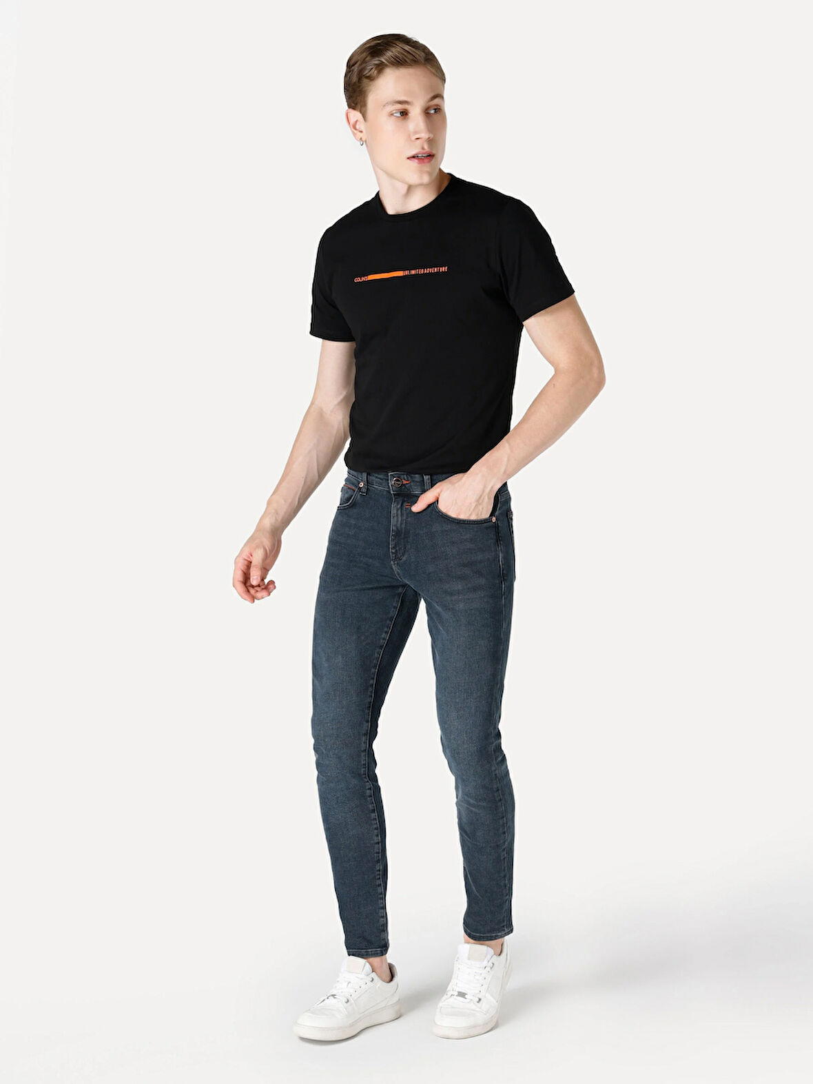 Koyu Mavi Erkek Pantolon