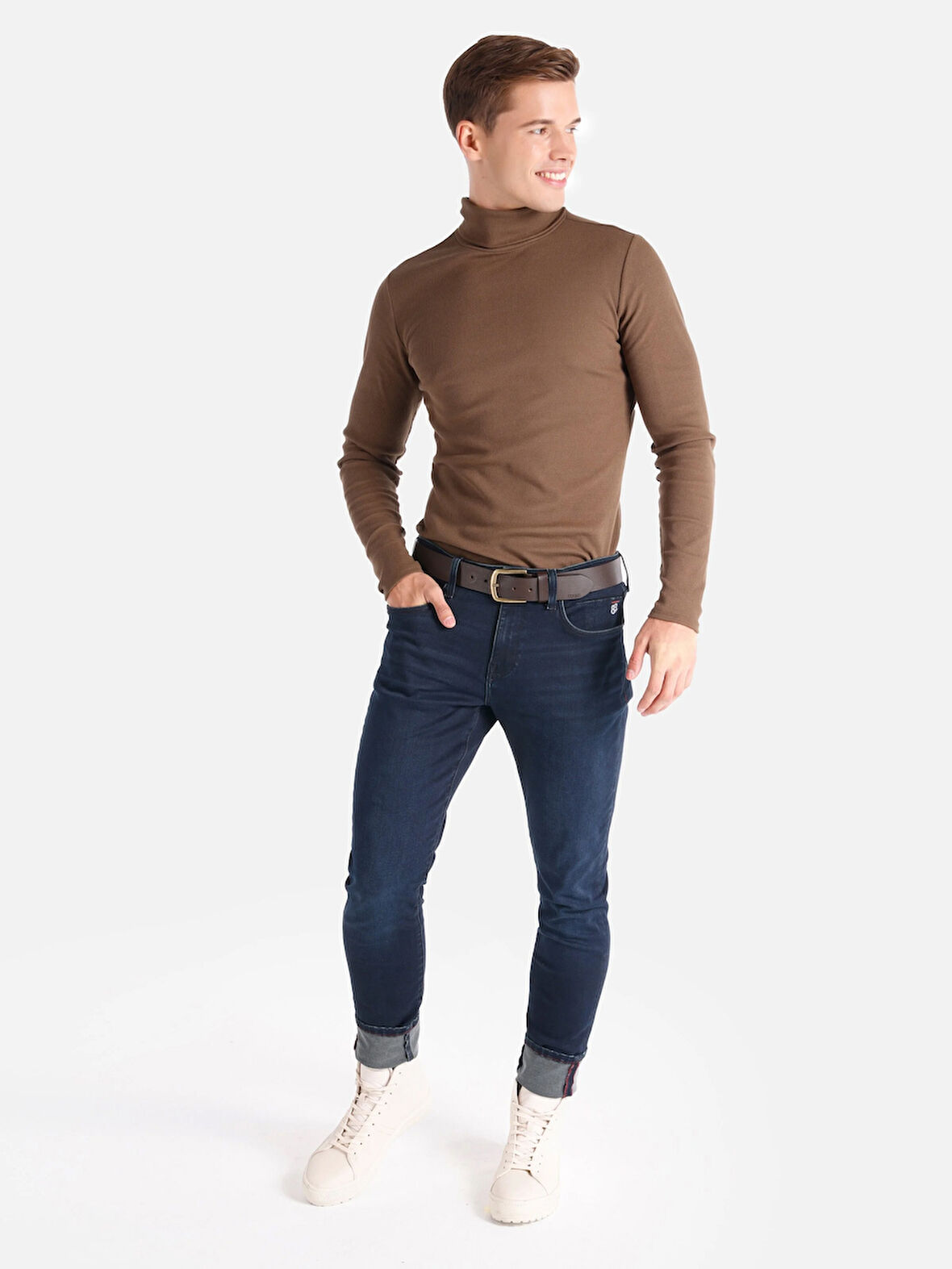 Koyu Mavi Erkek Pantolon