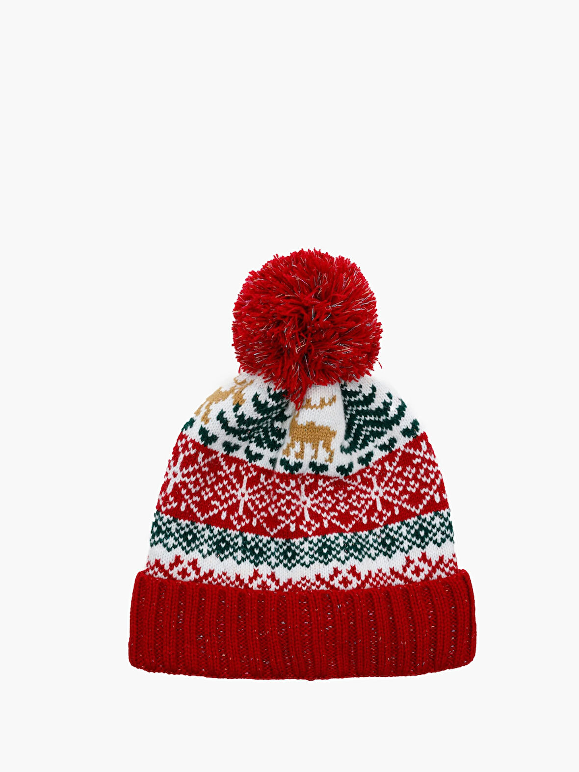 Çok Renkli Kadın Bere