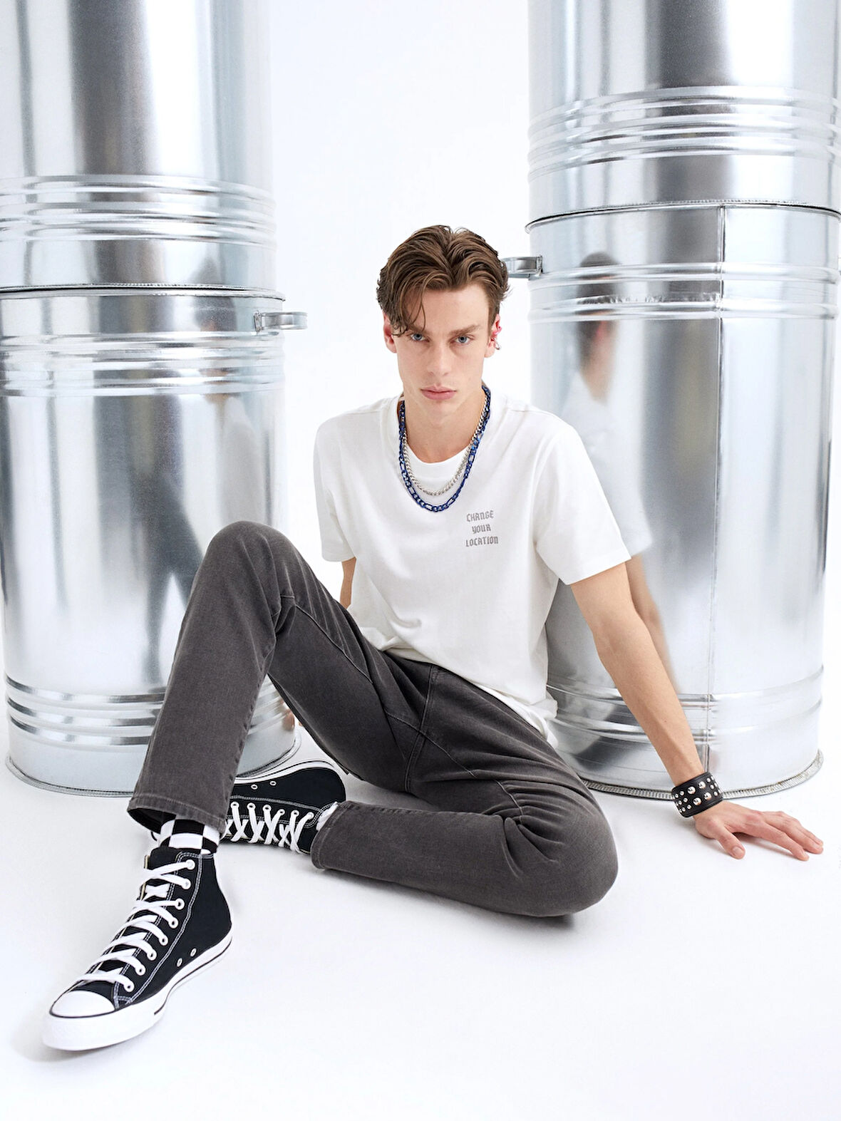 041 Danny Dar Kesim Düşük Bel Düz Paça Denım Erkek Pantolon Cl1067194