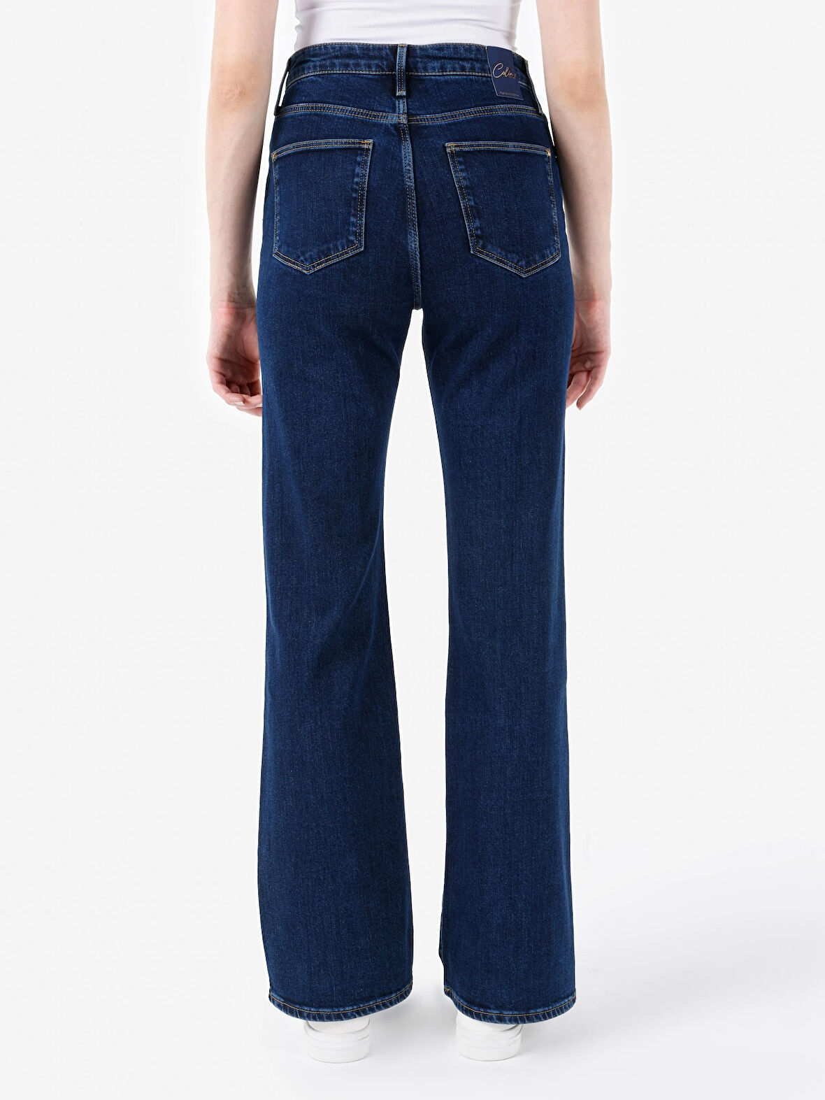 791 Monica Normal Kesim Orta Bel Boru Paça Kadın Pantolon Cl1067204