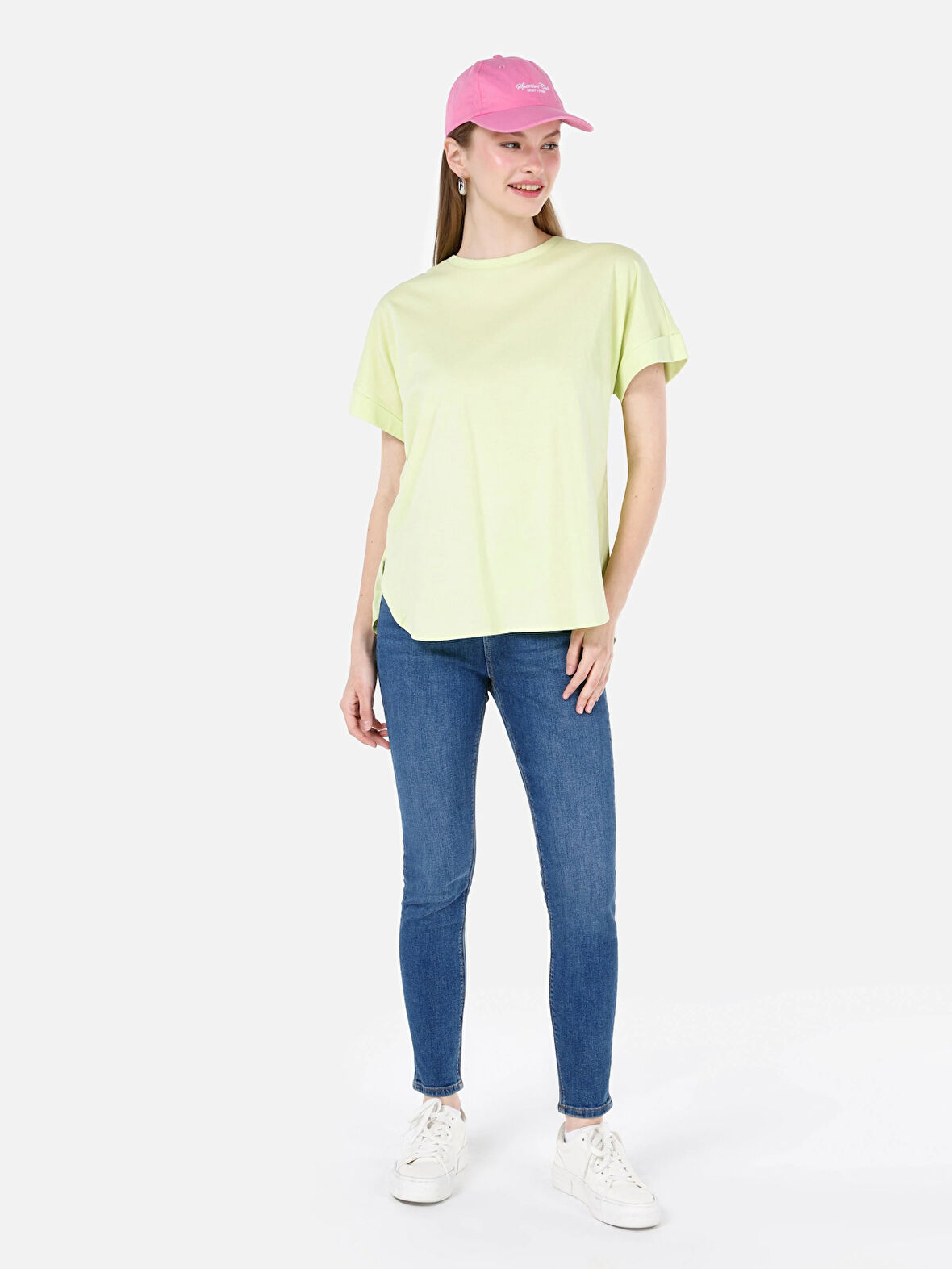 760 Diana Süper Dar Kesim Yüksek Bel Dar Paça Mavi Kadın Pantolon