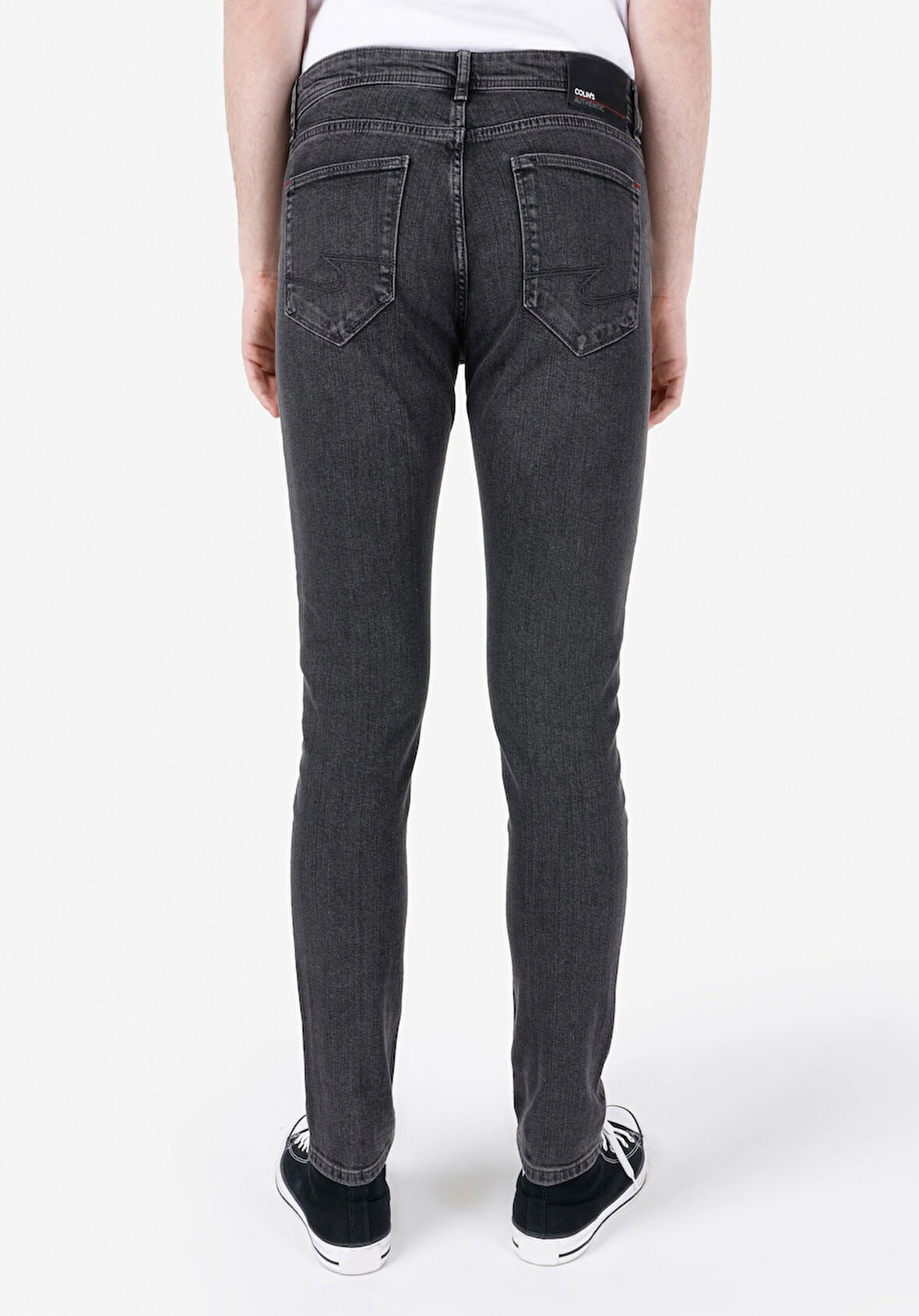 041 Danny Slim Fit   Erkek Siyah Jean Pantolon