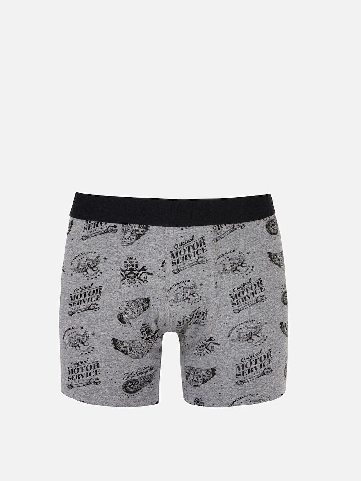 Modern Fit  Erkek Gri Boxer