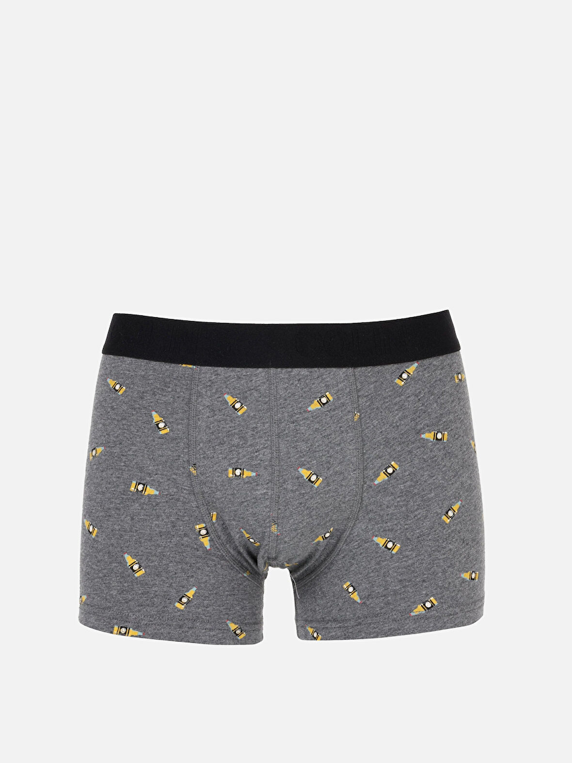 Modern Fit  Erkek Gri Boxer
