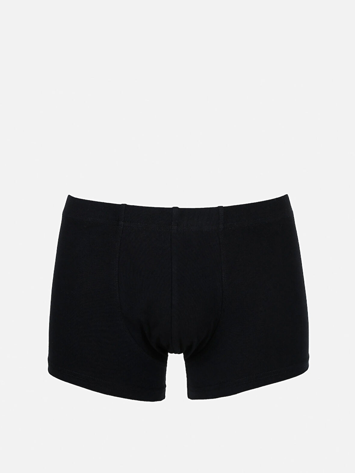Modern Fit Düz Erkek Siyah Boxer Cl1072433
