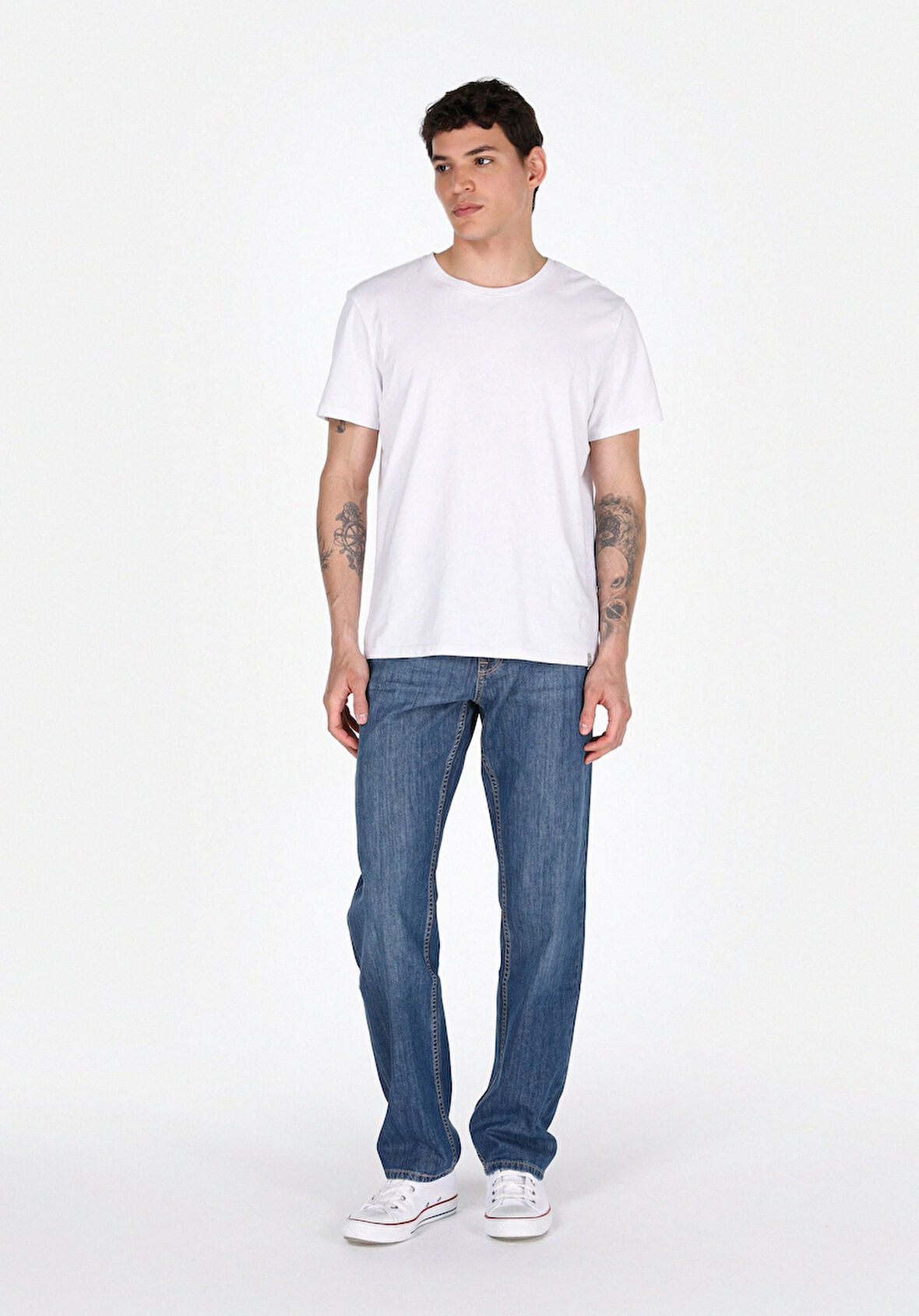Regular Fit   Erkek Denim Jean Pantolon