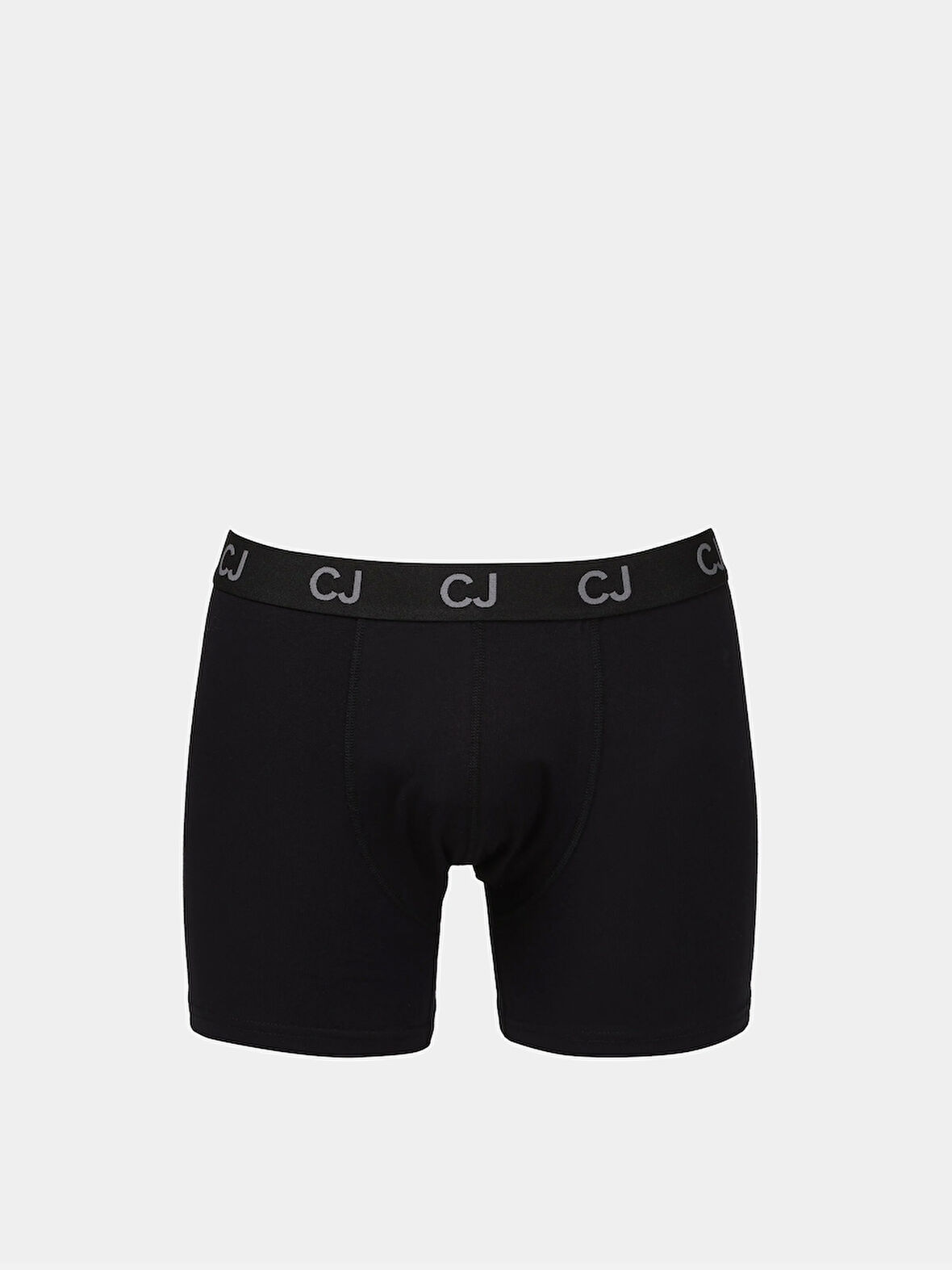 Modern Fit Düz Erkek Siyah Boxer