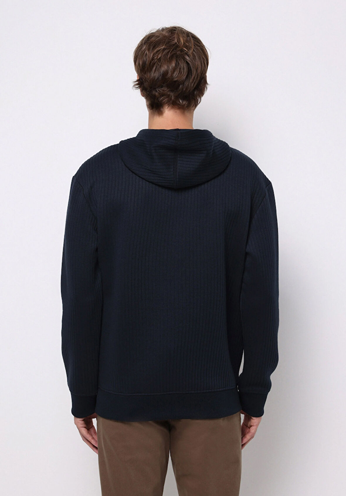 Comfort Fit   Erkek Lacivert Sweatshirt