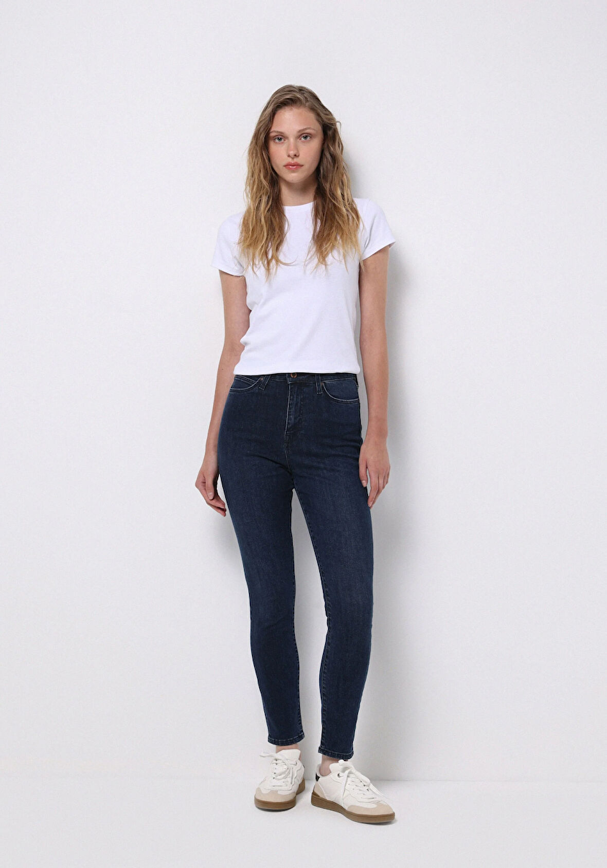 Skinny Fit   Kadın Lacivert Jean Pantolon