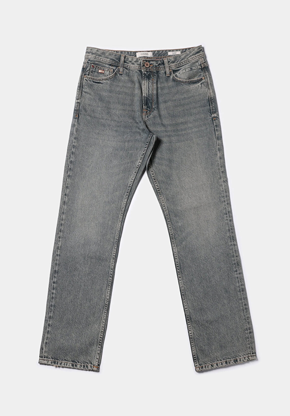 Regular Fit   Erkek İndigo Jean Pantolon