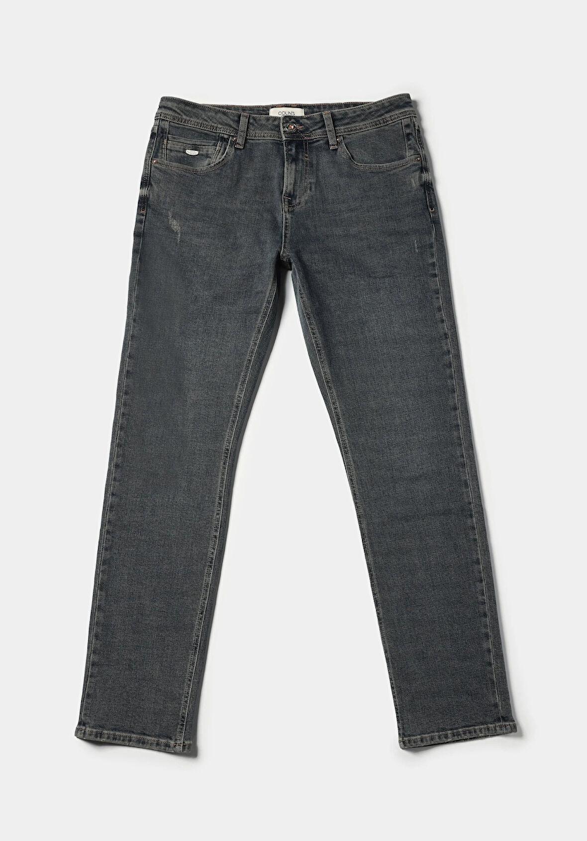 Straight Fit   Erkek İndigo Jean Pantolon