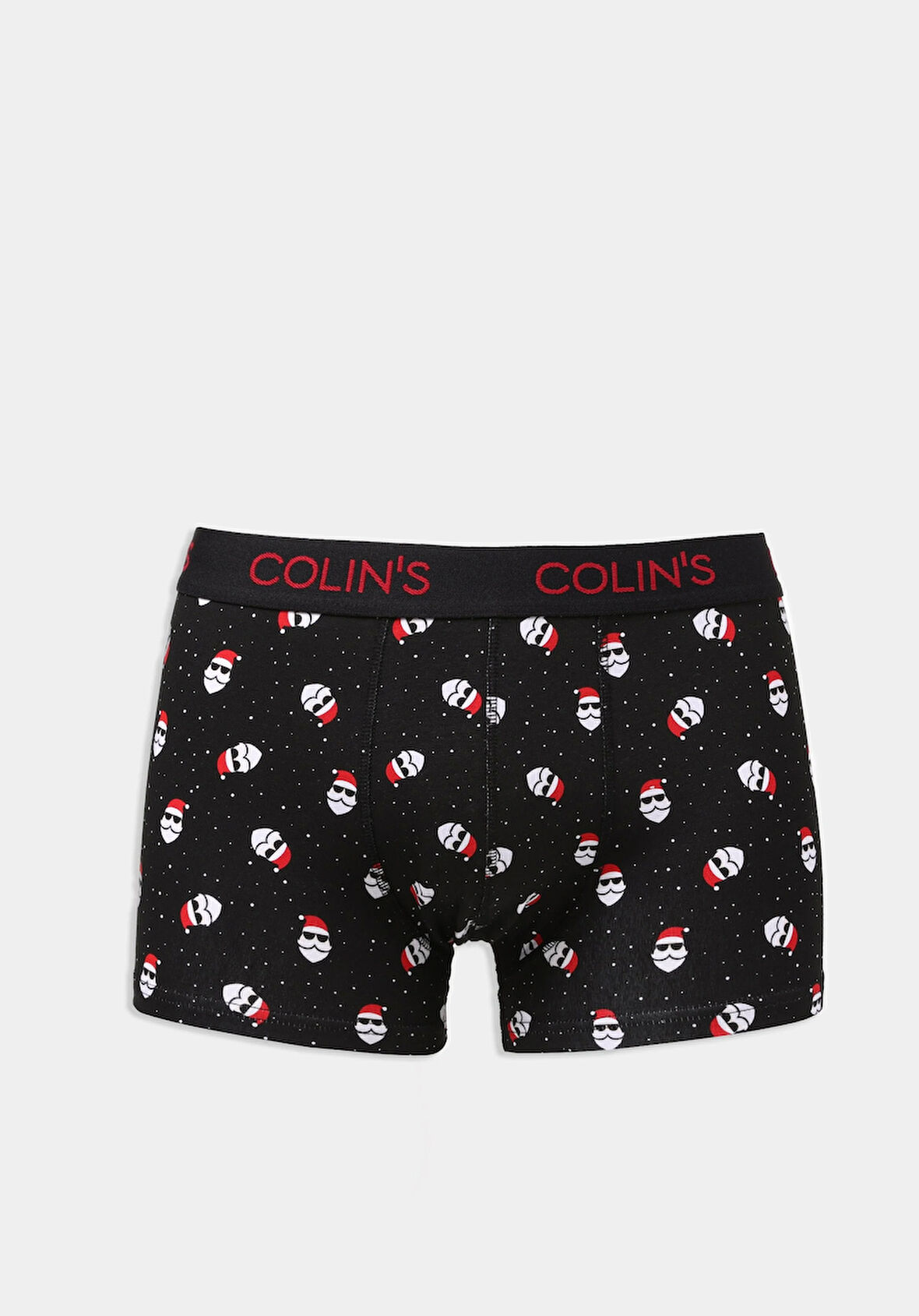 Modern Fit Baskılı Erkek Lacivert Boxer