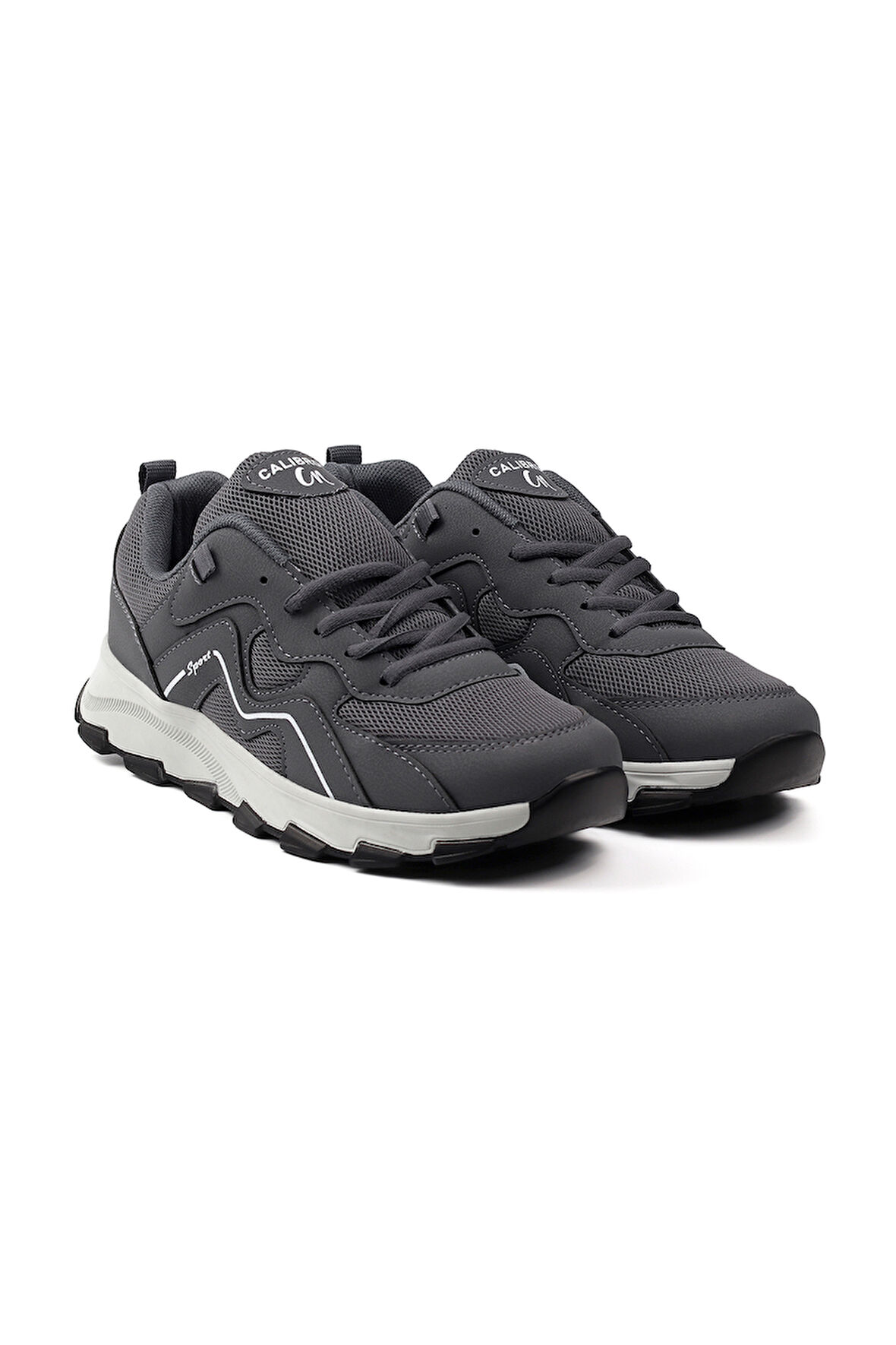 Erkek Füme Spor Ayakkabı Rahat Günlük Sneaker Yürüyüş Koşu Hafif Taban Bağcıklı