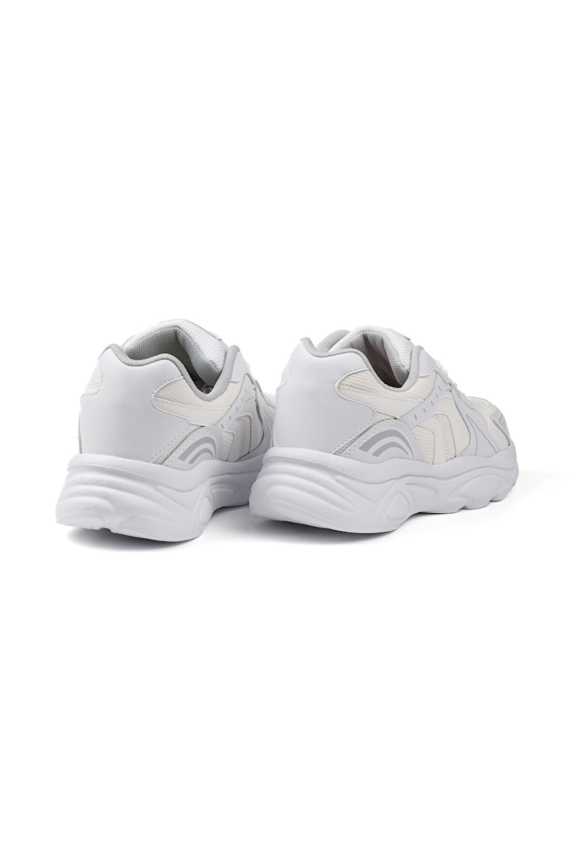 Erkek Beyaz Günlük Spor Ayakkabı Rahat Yürüyüş Koşu Sneaker Hafif Tabanlı