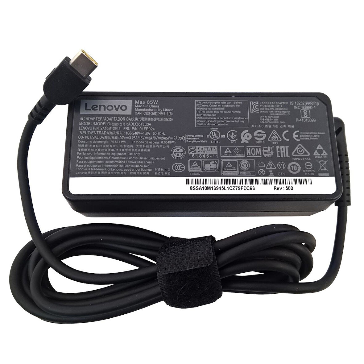 Lenovo X1 Carbon 5th Gen Kabylake Type 20HR 20HQ Type-C Adaptör