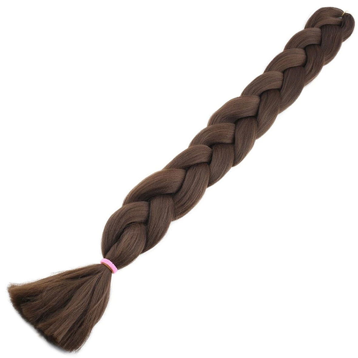 Afro Örgüsü Ve Rasta İçin Sentetik Saç / Koyu Kumral /  (CLZ175)