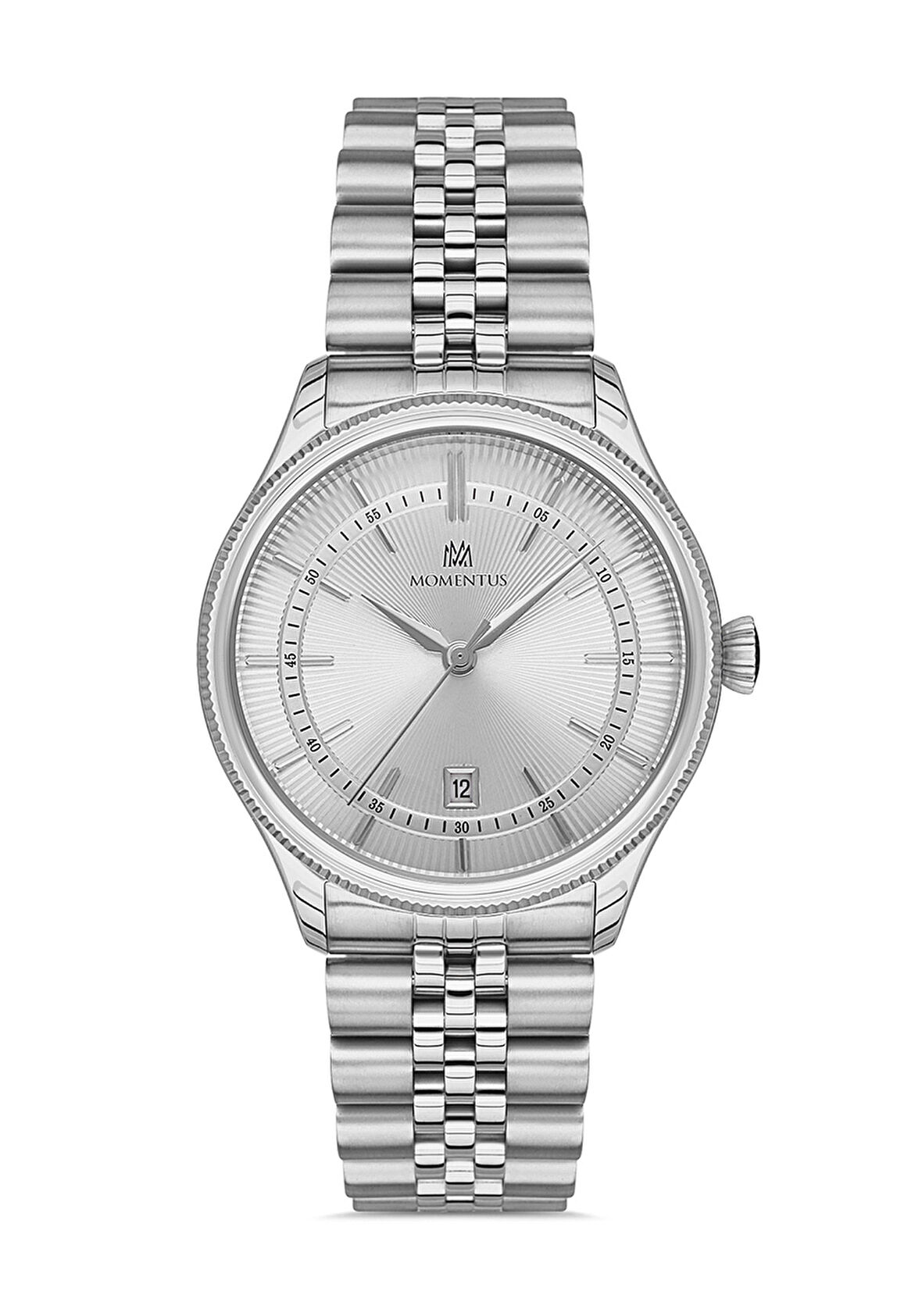 Momentus Gümüş Çelik Kordon Erkek Kol Saati CM139S-02SS