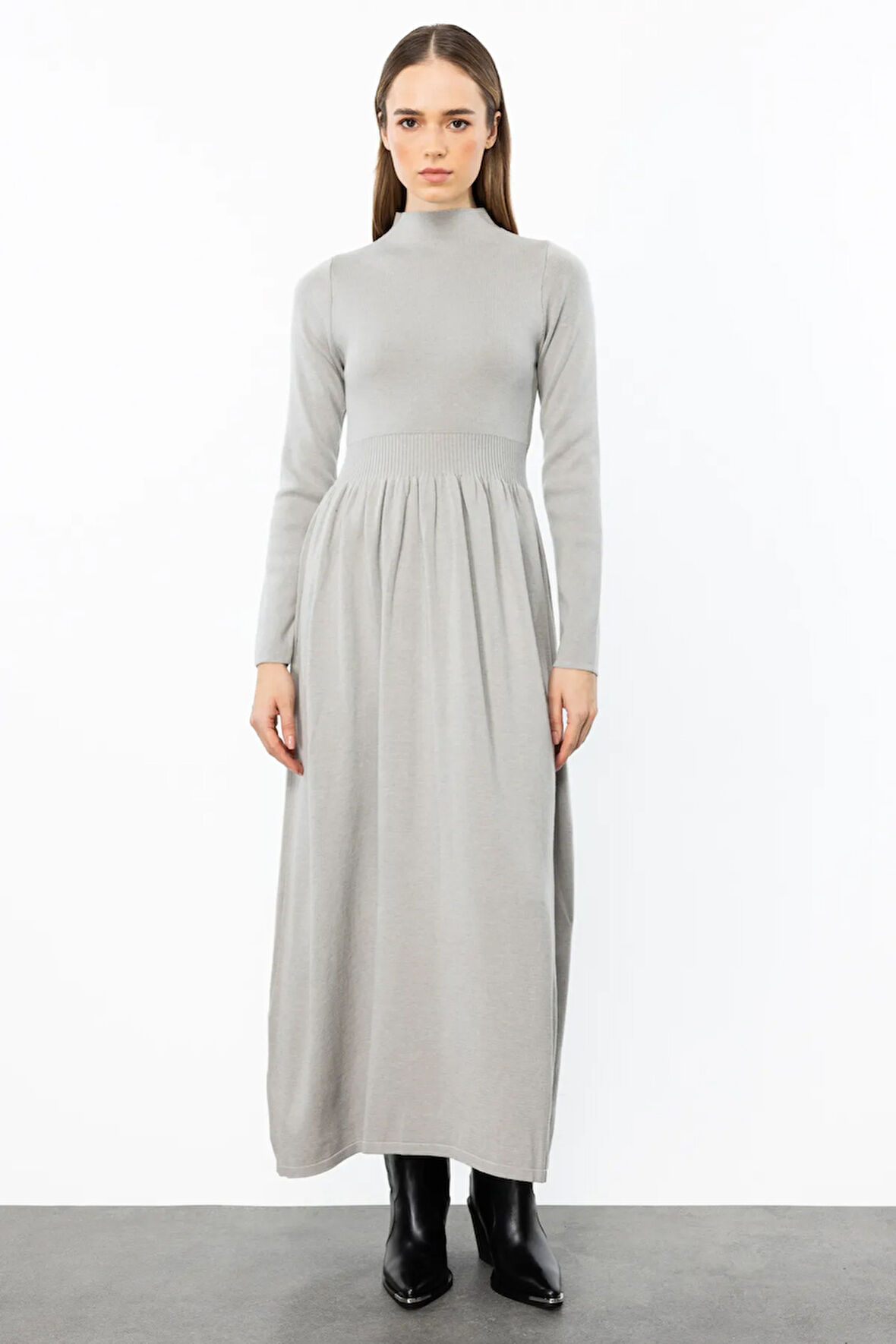 Beli Lastikli Elbise 45353-24K