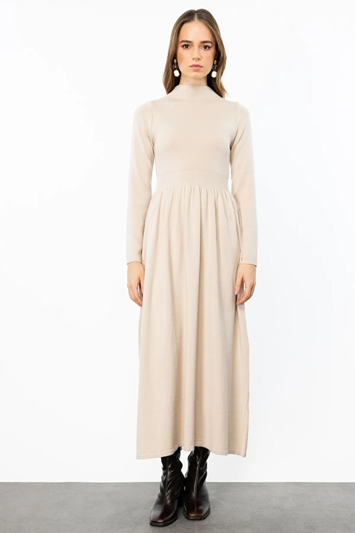 Beli Lastikli Elbise 45353-24K