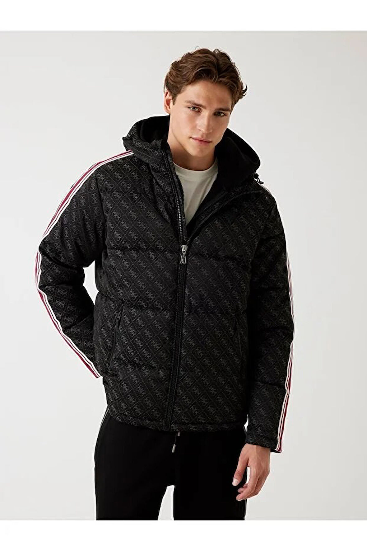 4G kapüşonlu şişme mont Z5BL02WFIQ2-26K