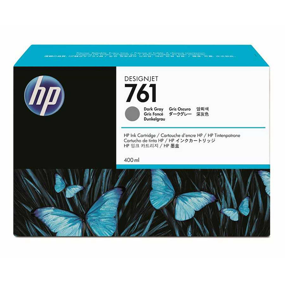 Hp CM996A (761) Eski Tarihli Orjinal 400 ml Koyu Gri DesignJet Kartuş