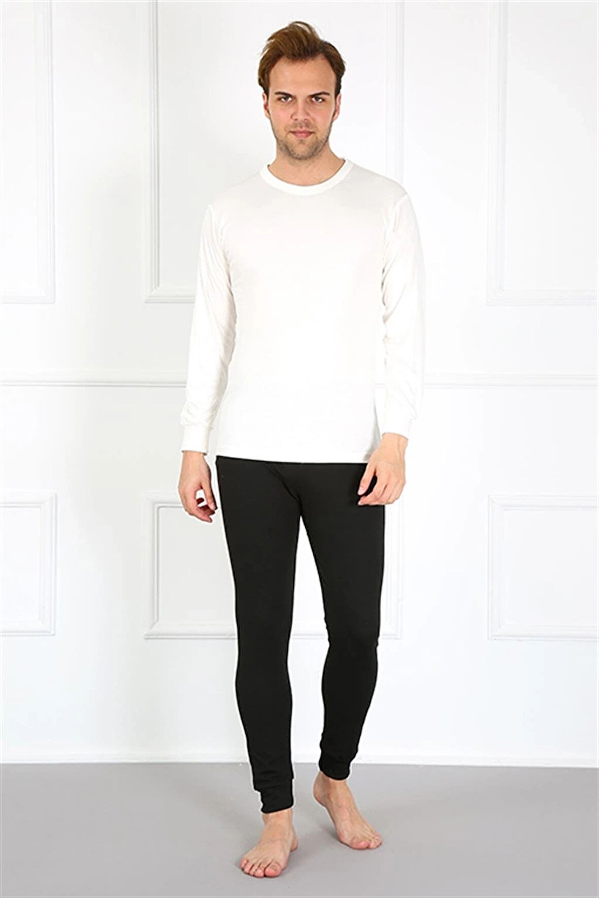 Giyim Erkek Pamuk Lacivert Tek Alt İçlik