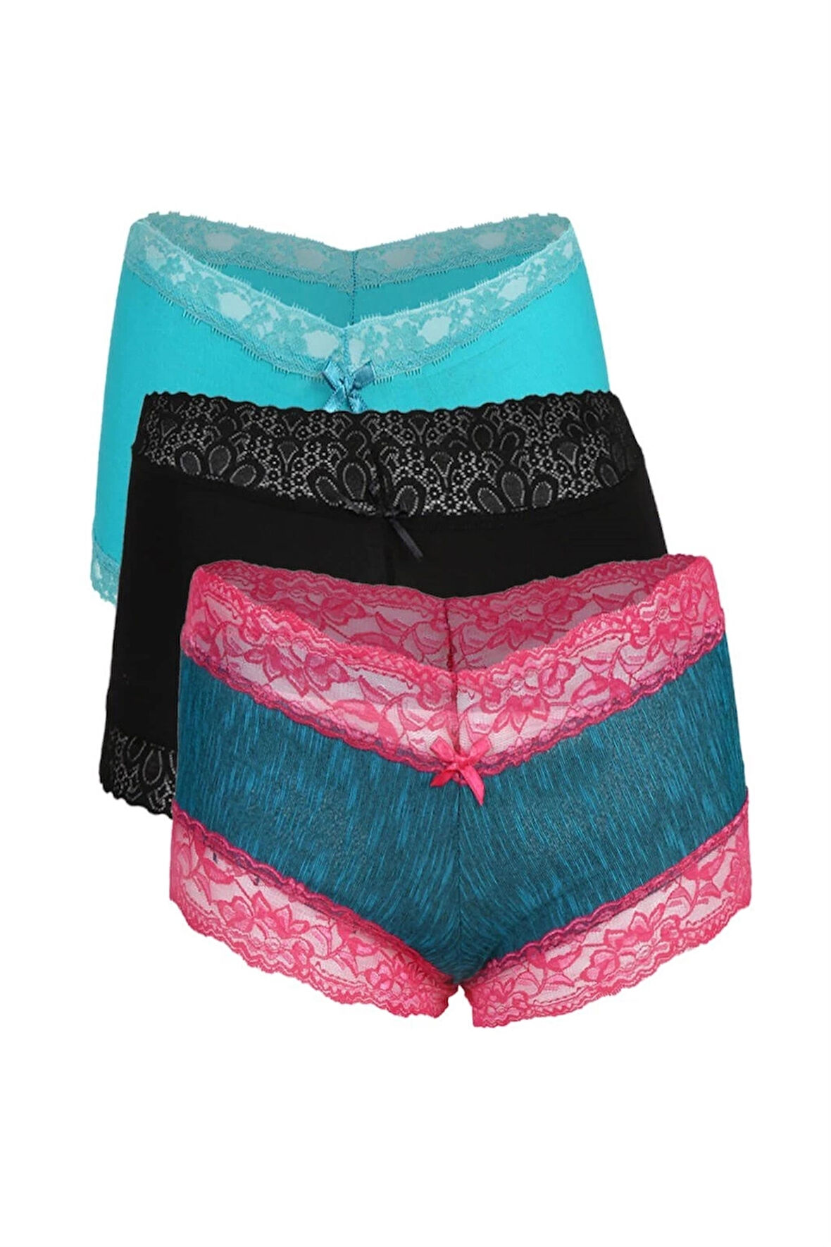 Giyim kadin 3'lü Boxer