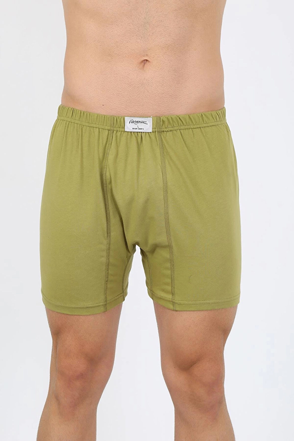 Giyim Erkek Pamuk Paçalı Külot Haki