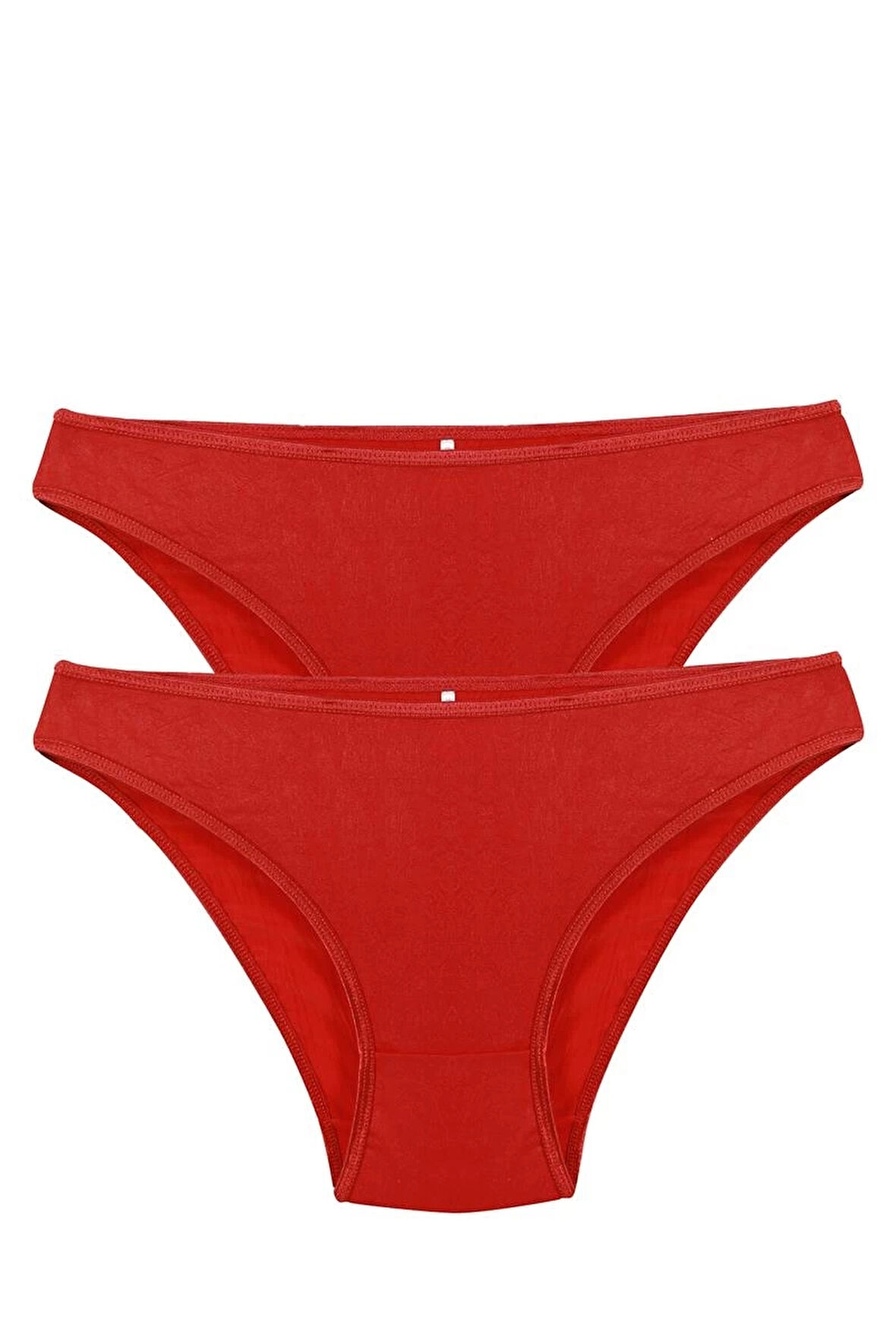 Giyim Kadın Kırmızı 2'li Slip
