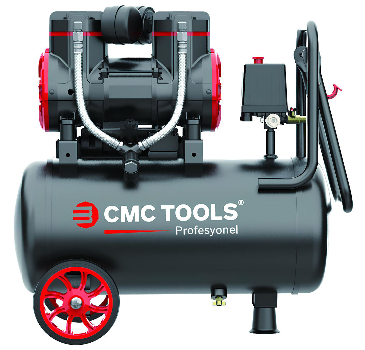 CMC PREMİUM 24 LT 2 HP SESSİZ YAĞSIZ HAVA KOMPRESÖRÜ