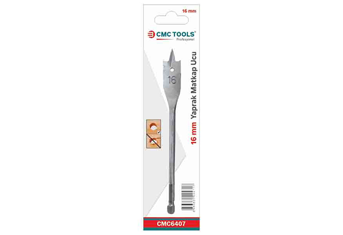 Cmc 16 Cm Yaprak Matkap Ucu CMC6407