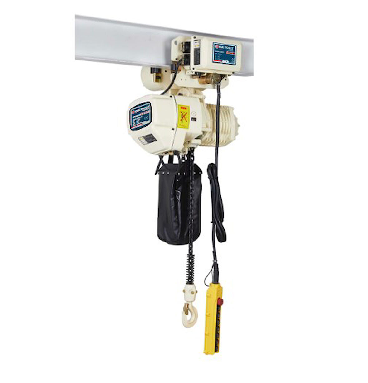 CMC 2 TON 4 HAREKETLİ ELEKTRİKLİ ÇİFT ZİNCİR CARASKAL VİNÇ