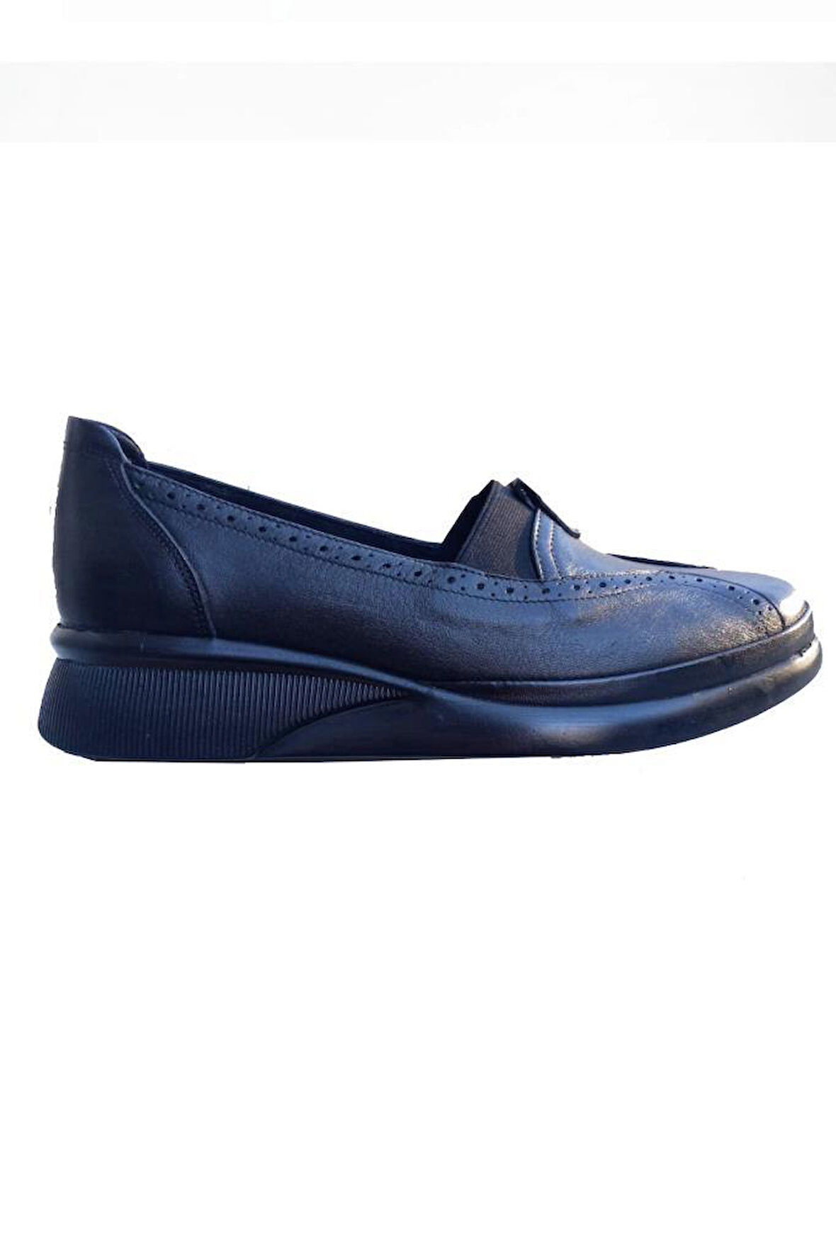 Scavia 888-24 Hakiki Deri Anatomik Büyük Numara Kadın Ayakkabı