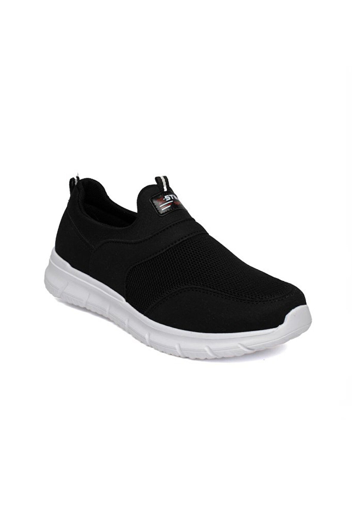 Xstep 075-25 Anorak Slip On Erkek Senaker Siyah Beyaz