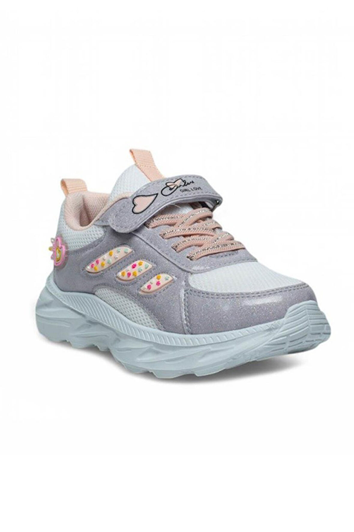 Ndrops 022-25 Anorak Anatomik Kız Çocuk Sneaker Buz Pudra 31-35