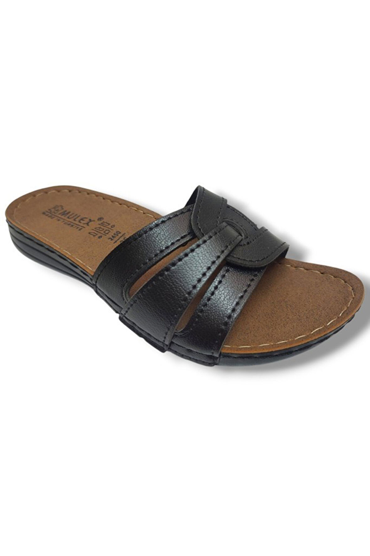 Mulex 2456-25 Kemer Bant Anatomik Kadın Terlik