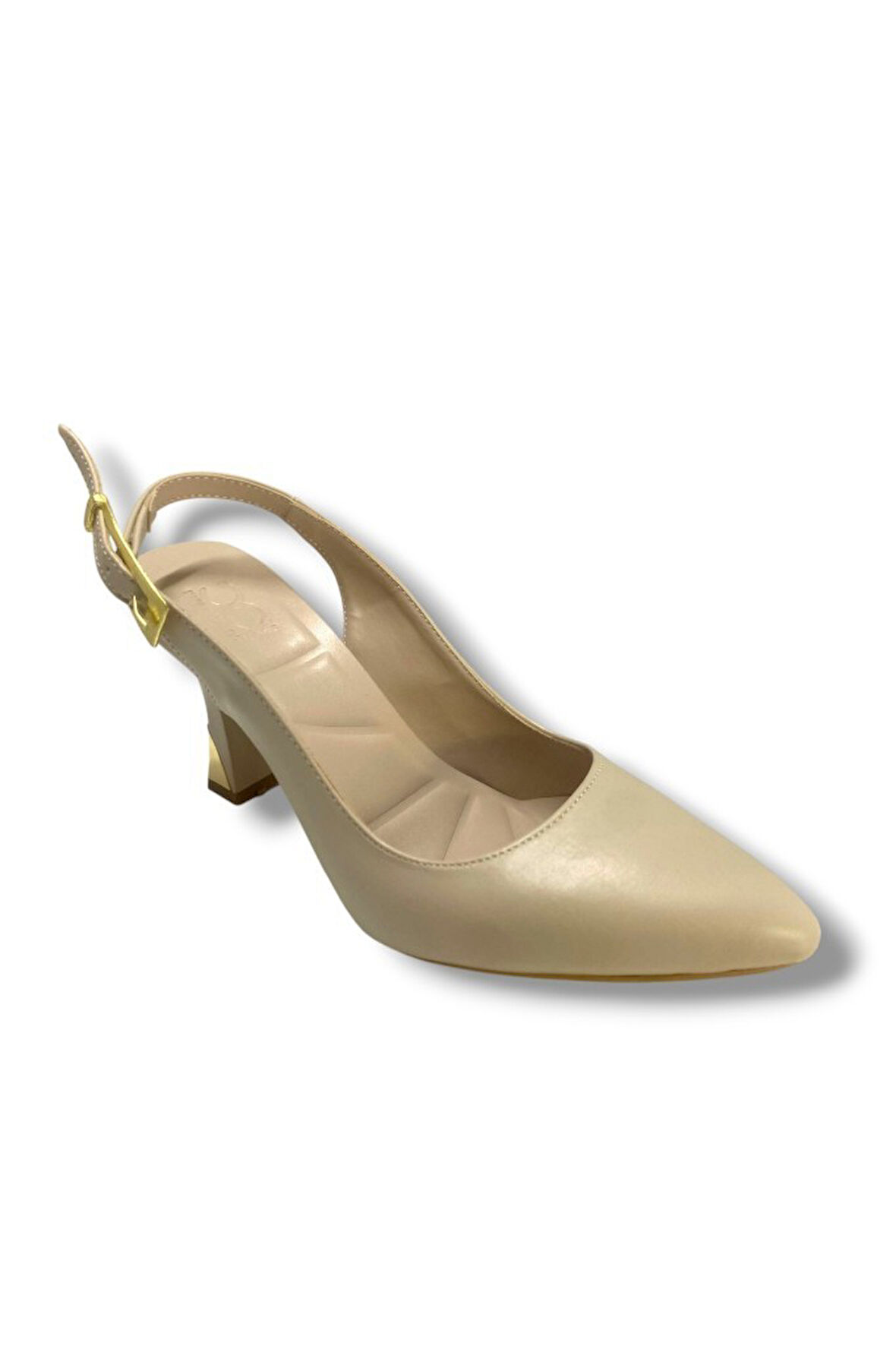 C-Shoes J800-25 Arkası Açık İnce Topuk Kadın Stiletto