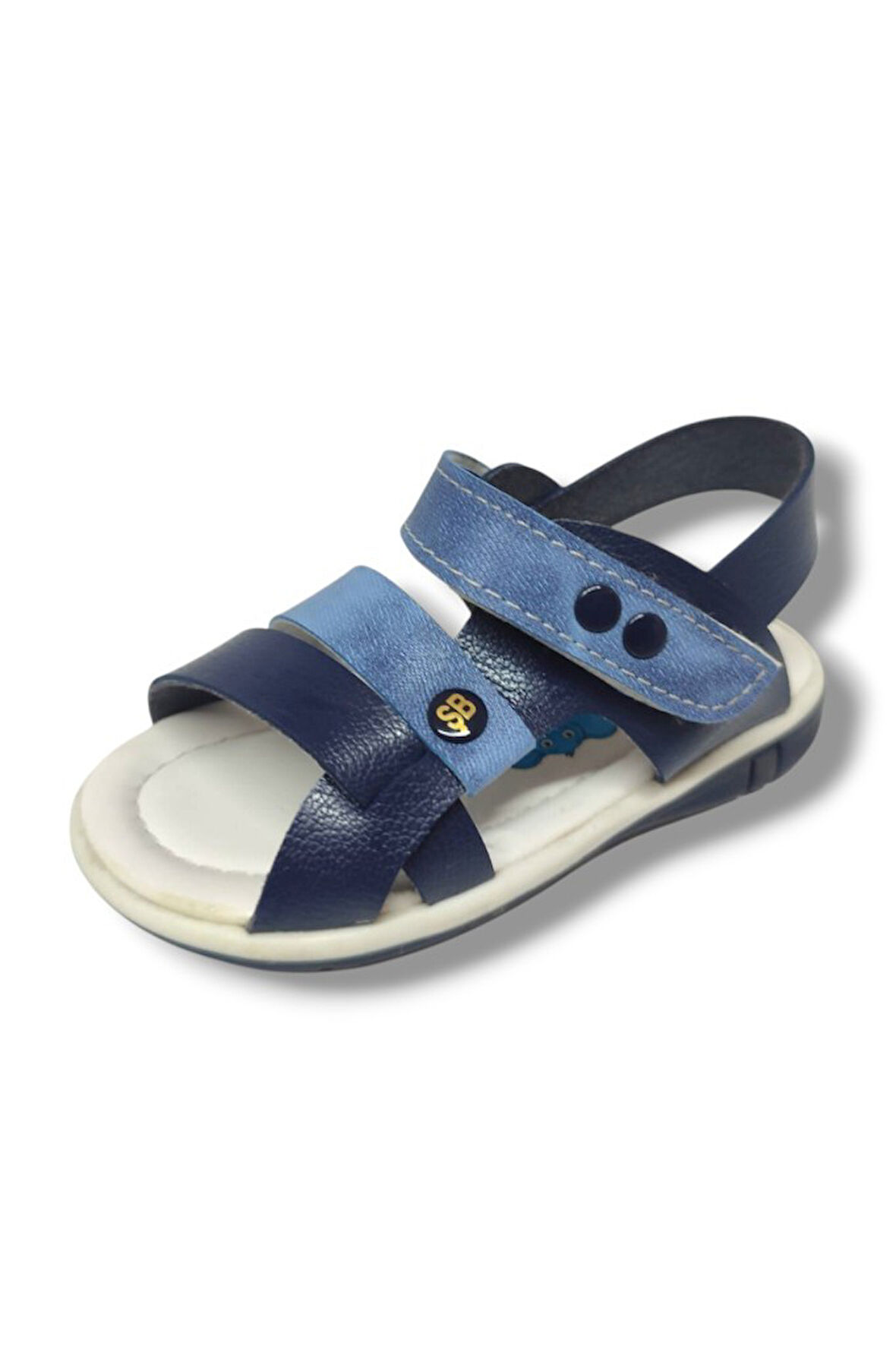 Şiringenç 1562-20 Anatomik Çirt Bant Erkek Çocuk Sandalet Lacivert Mavi 21-25