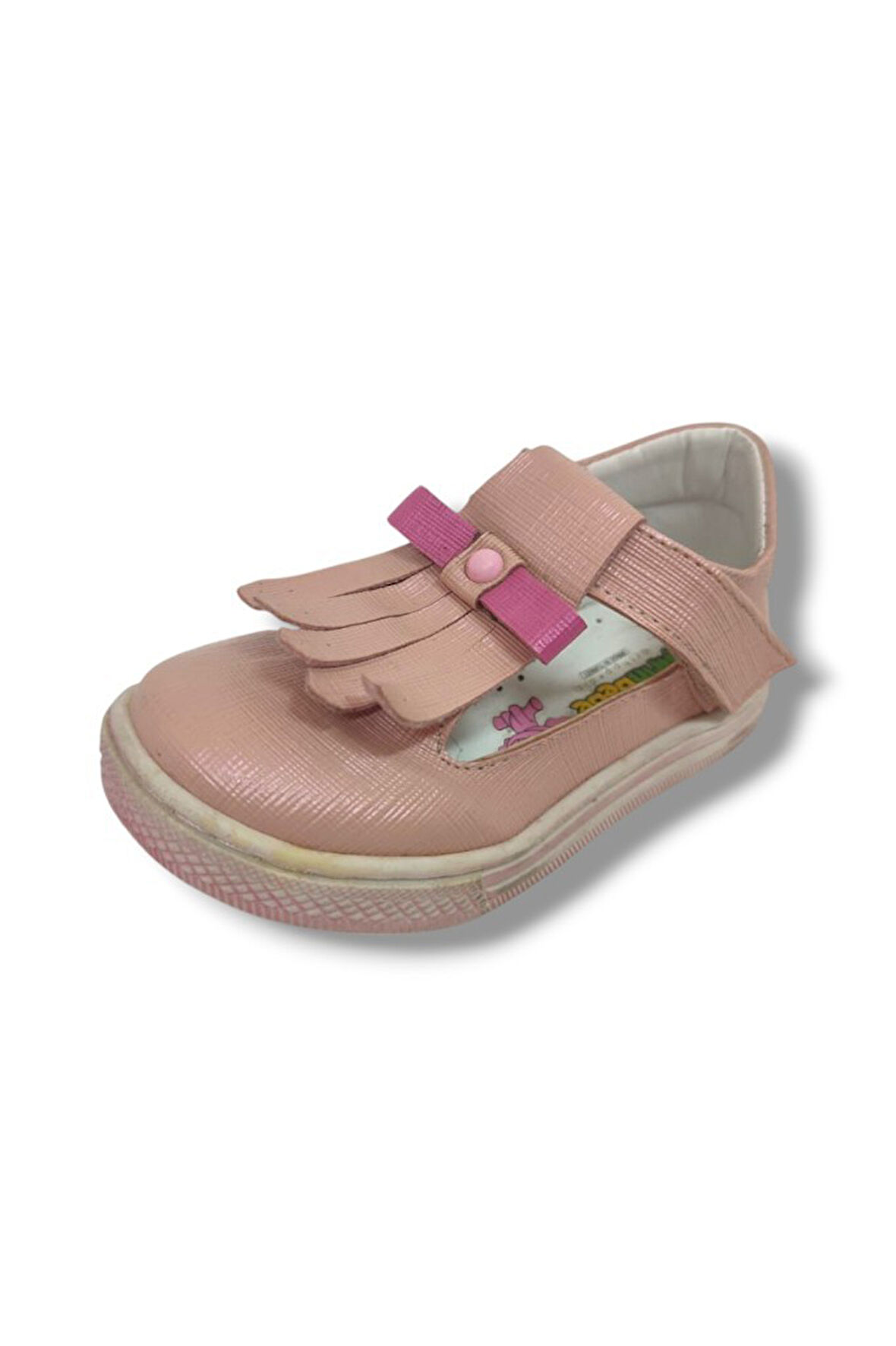 Şirinbebe 1621-20 Baskı Deri Püsküllü Kız Çocuk Sandalet 21-25
