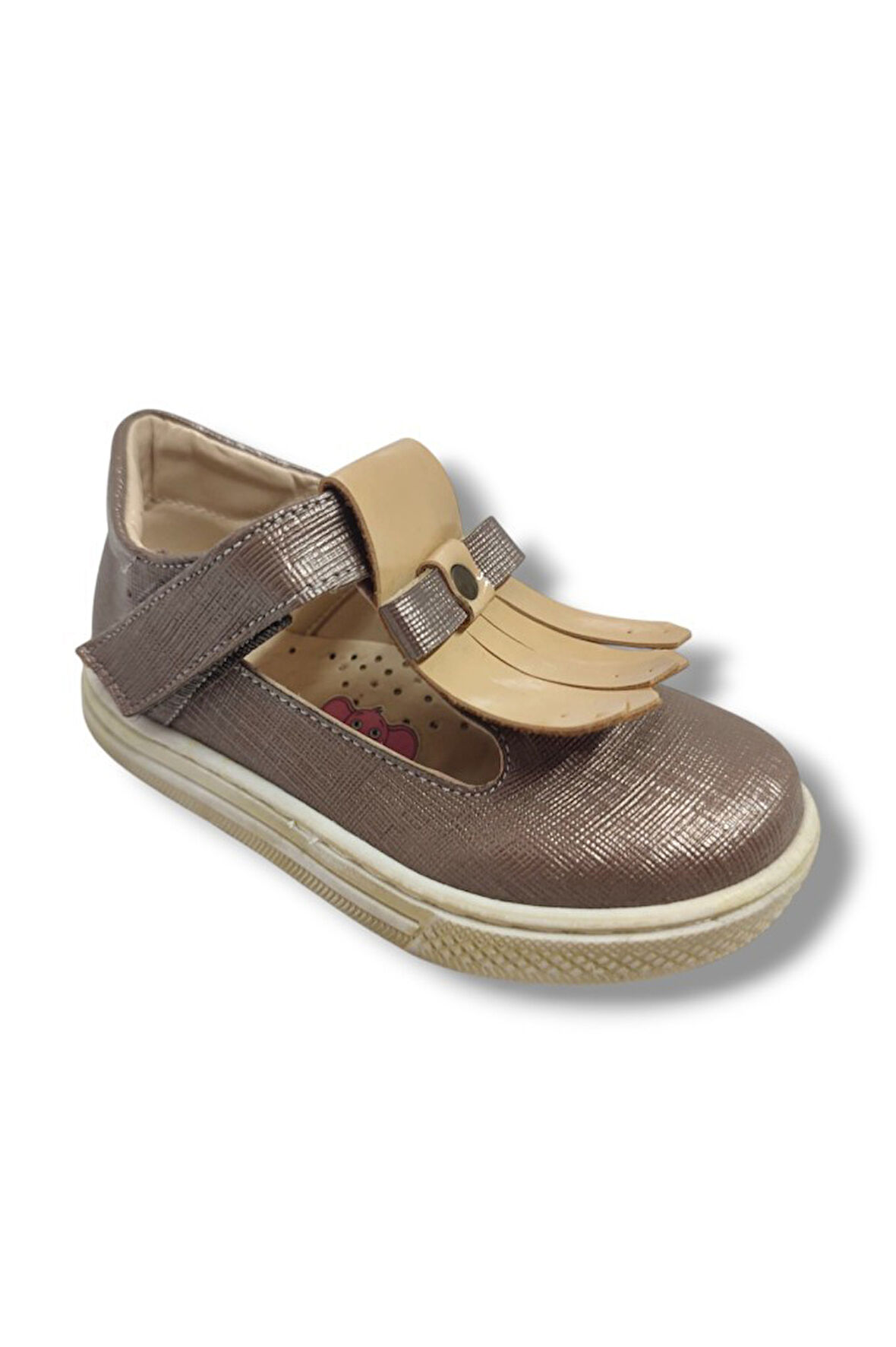 Şirinbebe 1671-20 Baskı Deri Püsküllü Kız Çocuk Sandalet 21-25