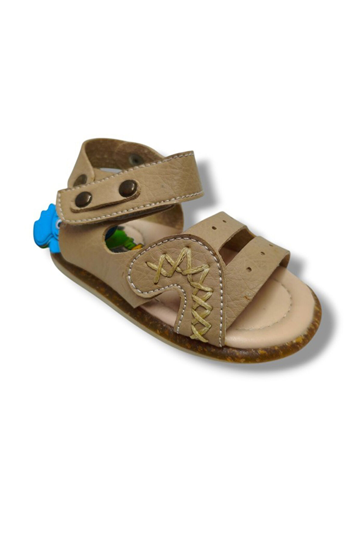 Şirinbebe 3023-20 Anatomik Dikiş Cırtlı Erkek Çocuk Sandalet 18-20