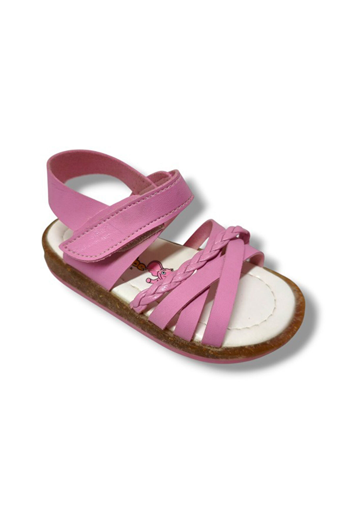 Şirinbebe 3025-20 Çapraz Örgü Kız Çocuk Sandalet 21-25