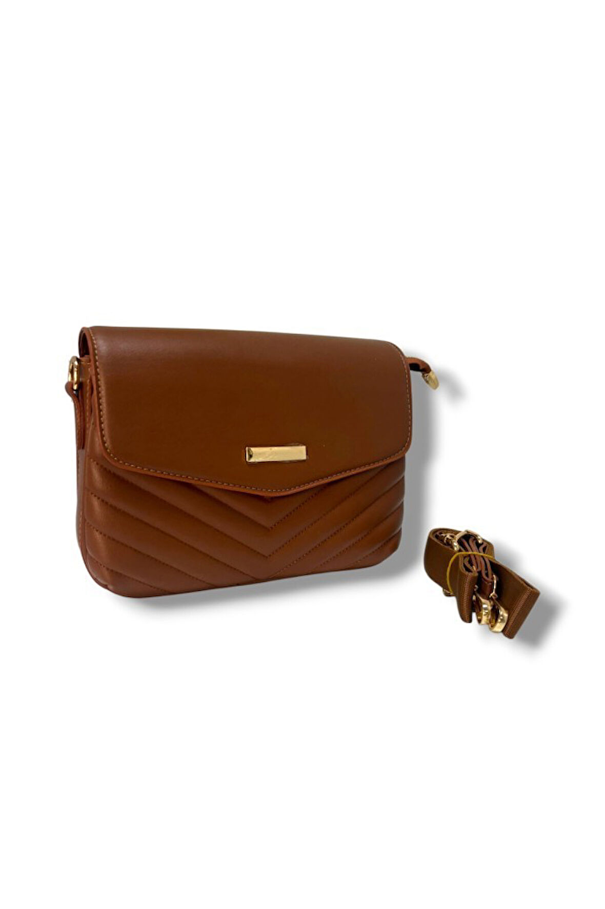 Cakgo 317-26 Deri Kabartmalı Omuz Askılı Kadın Çanta