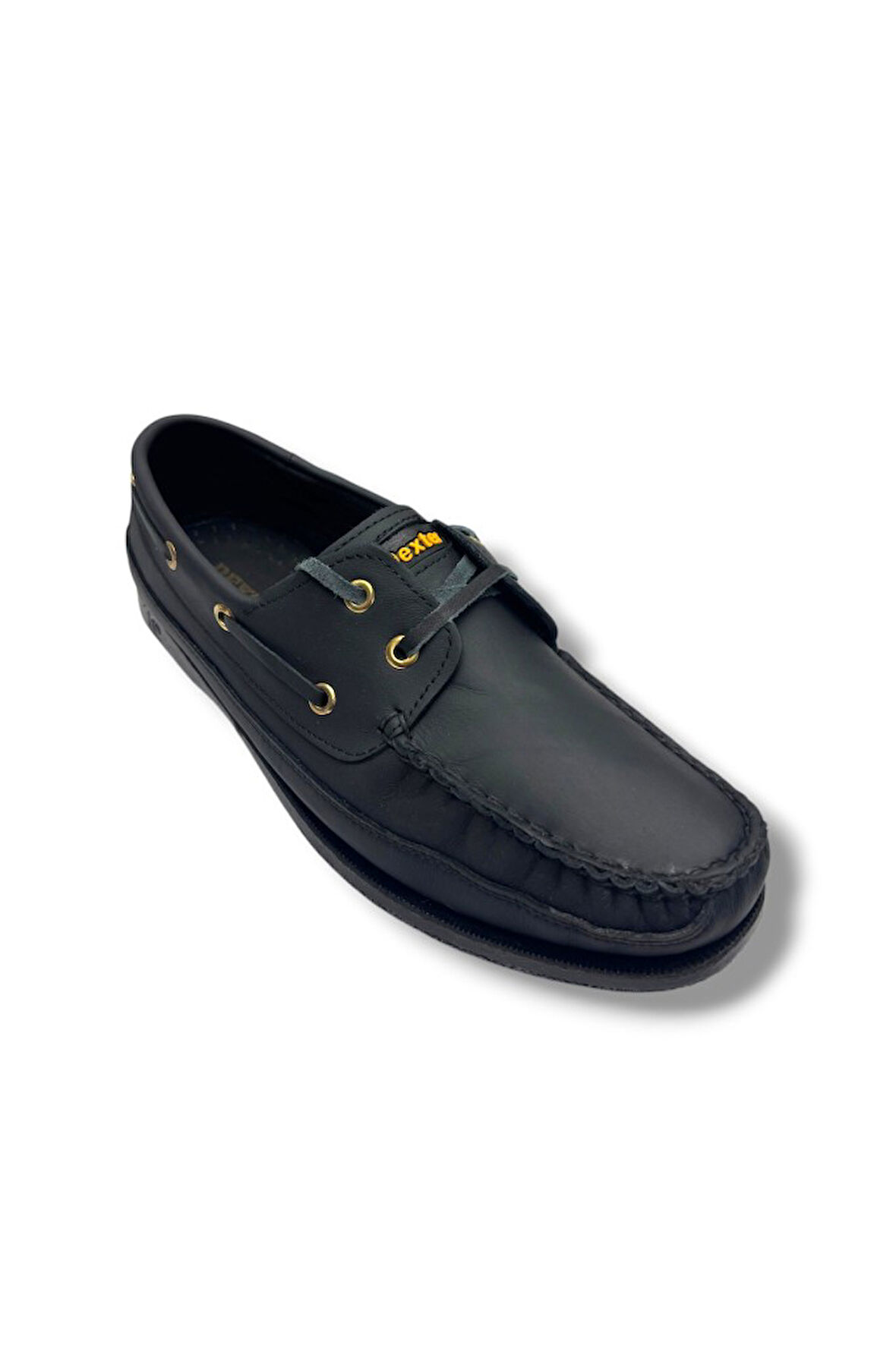 Ox-Ter 4774-26 Hakiki Deri Dexter Erkek Ayakkabı Siyah Siyah