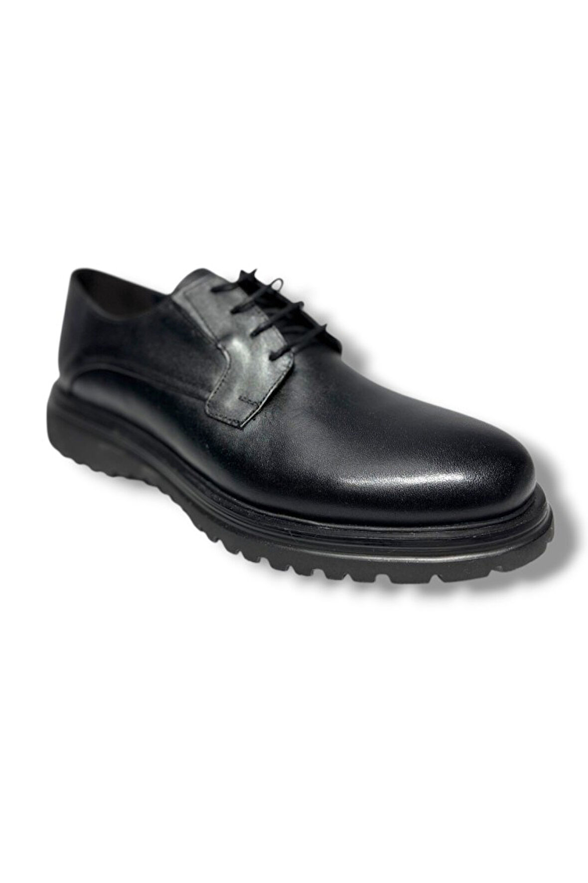 Cakgo 445-26 Hakiki Deri EvaTaban Bağcıklı Erkek Ayakkabı